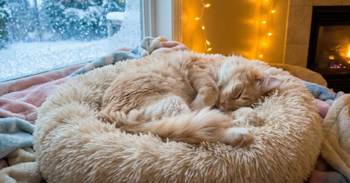 15 Plush Cat Beds Made for Long, Lazy Winter Naps