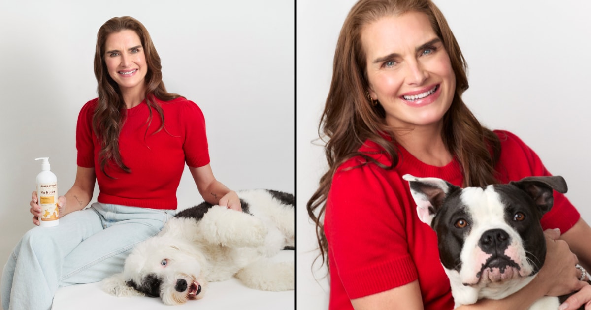 EXCLUSIVE INTERVIEW: Brooke Shields Gets Real About Dog Mom Life and the Glow-Up of Pet Wellness