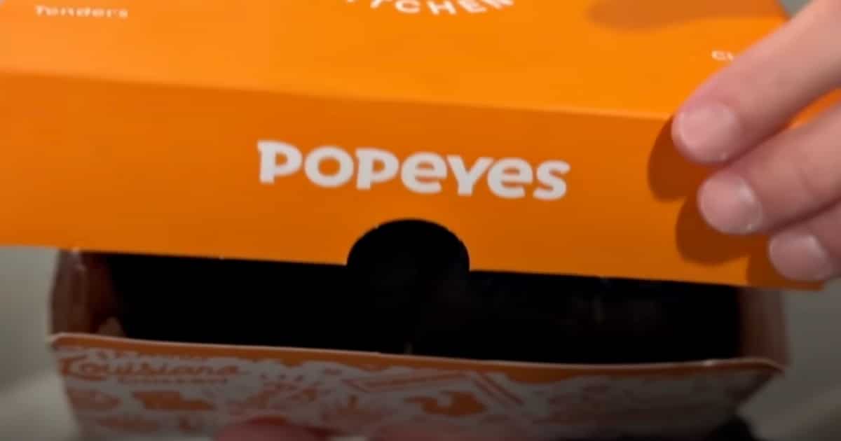 Inside This Popeyes Box Was Another Type Of Nugget