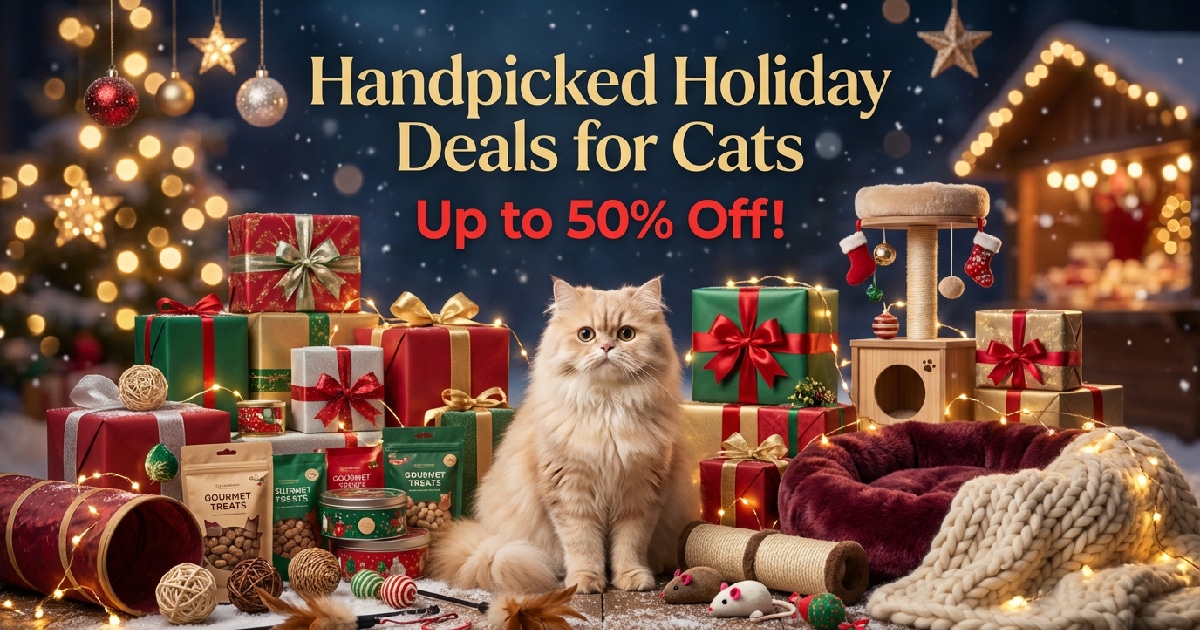Top-Rated Holiday Amazon Cat Gifts With Big Discounts Right Now Top-Rated Holiday Amazon Cat Gifts With Big Discounts Right Now