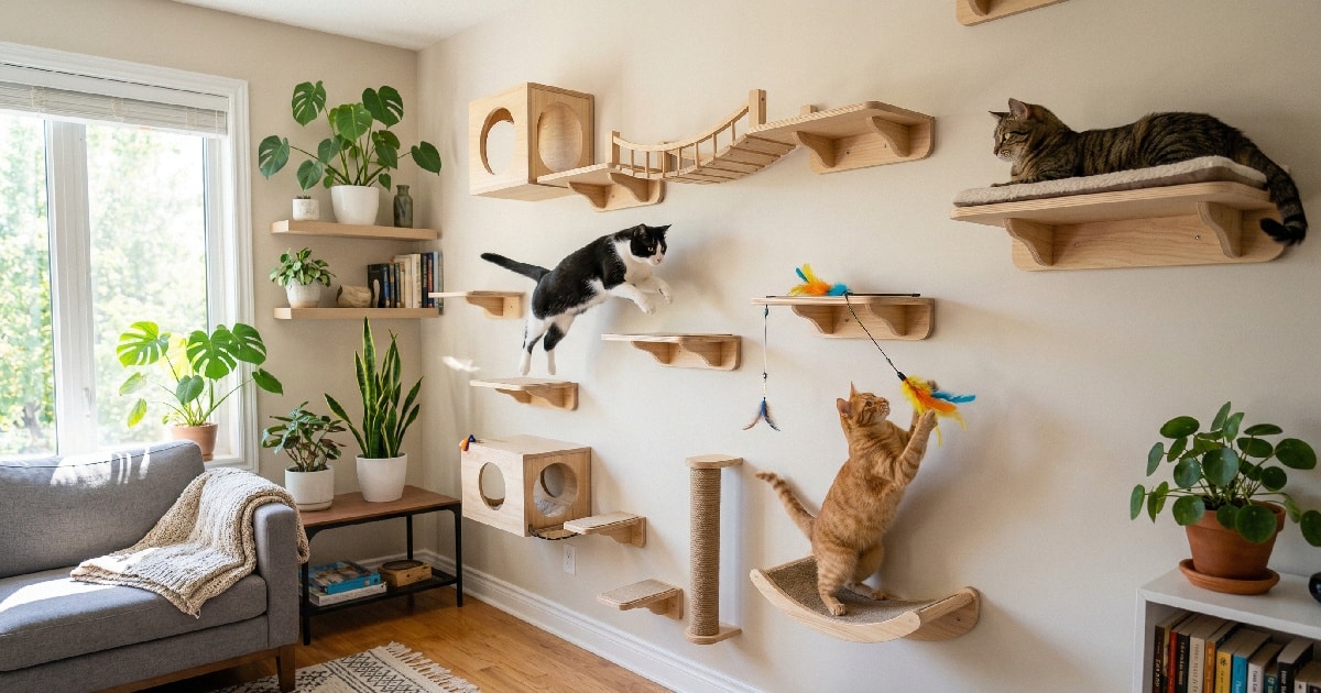 11 Best Cat Wall Shelves for Vertical Play