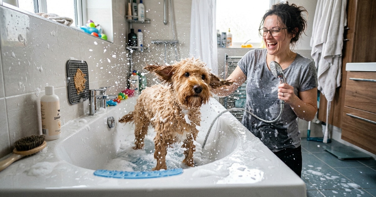 17 Dog Bath-Time Helpers for Dogs Who Hate Baths