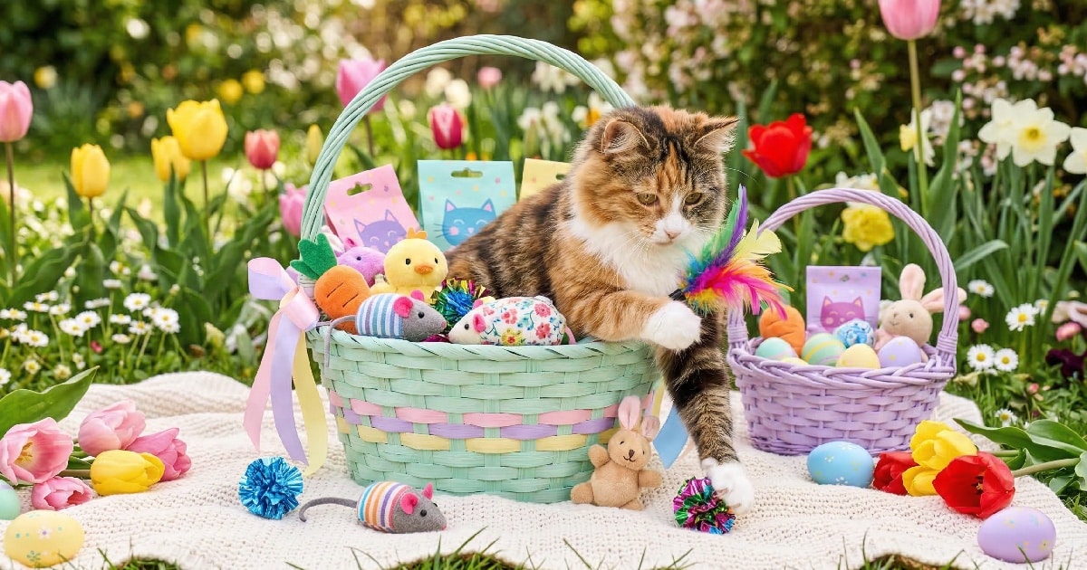 21 Easter Cat Gifts for Stuffing the Purrfect Basket