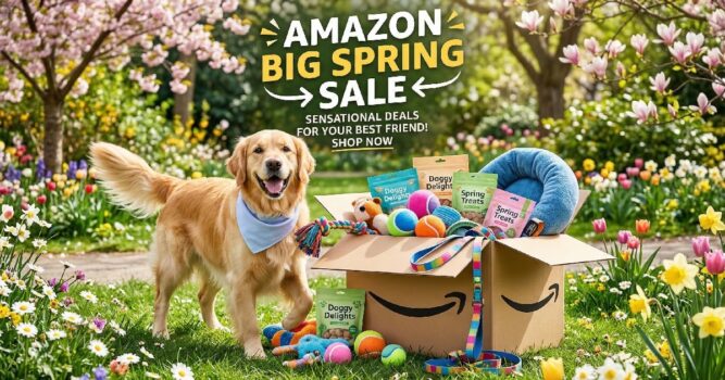 Amazon’s Big Spring Sale Is Here! Grab These Dog Deals Before They’re Gone