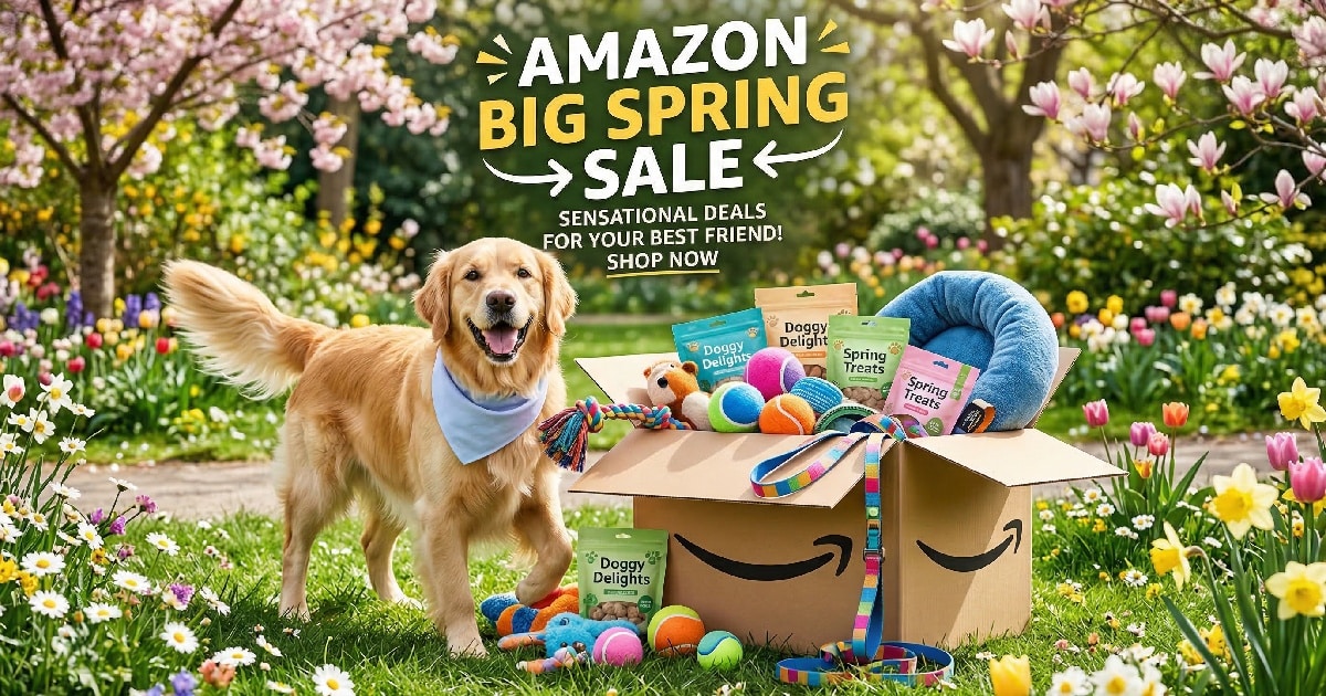 Amazon’s Big Spring Sale Is Here! Grab These Dog Deals Before They’re Gone