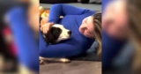 A Yoga Class Got an Unexpected Guest, and One Student Became His Forever Mom