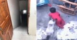 Heroic Cat Saves Toddler from Tumbling Down Steep Staircase