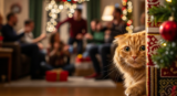 Your Cat May Want to Escape the House This Holiday Season